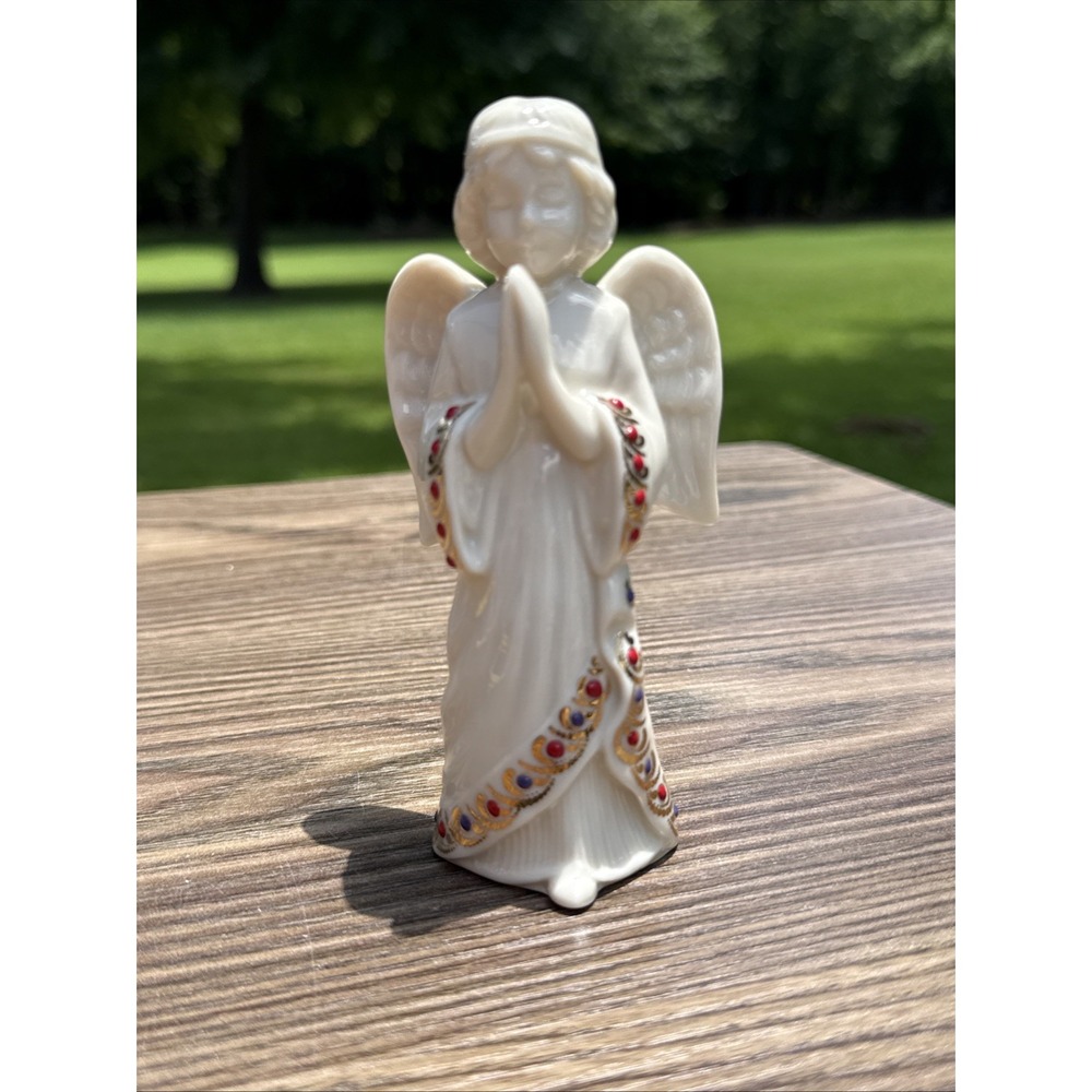 Lenox China  Christmas Jewels Nativity Adoring Angel Standing No Box Replacement